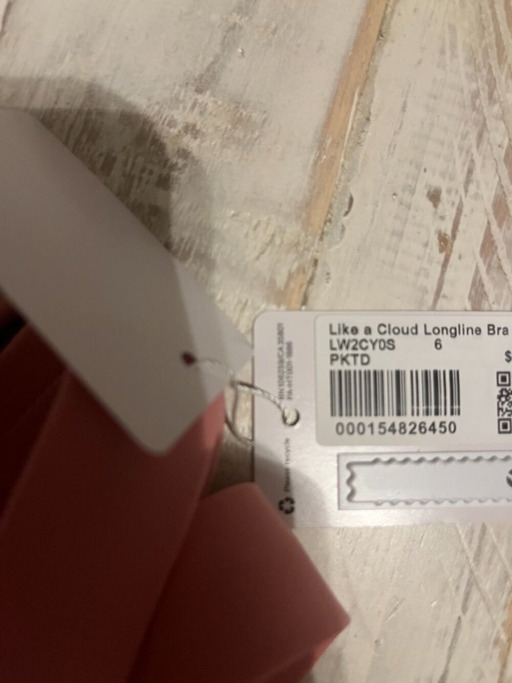 Lululemon Like a Cloud Longline Sports Bra D/DD - Picture 5 of 5
